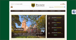 Desktop Screenshot of cz.paczkow.pl